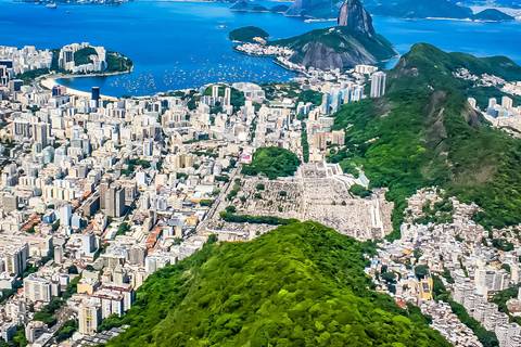 Rio de Janeiro : Vol en hélicoptère du Christ Rédempteur 30 min