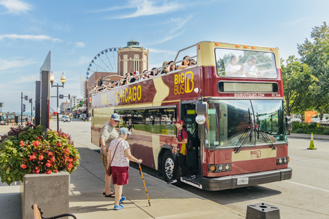 Chicago: Hop-on Hop-off Sightseeing Tour by Open-top Bus 24-Hour Hop-on Hop-off Ticket