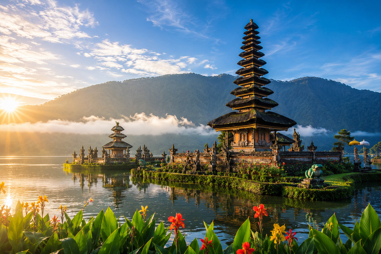 Bali: Monkey Forest, & Temple, With Waterfall, Swing Tour Private Tour Entry Ticket