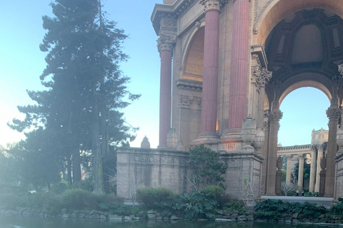 San Francisco: Billionaire's Row e Palace of Fine Arts TourTour a piedi di Billionaire's Row e del Palazzo delle Belle Arti