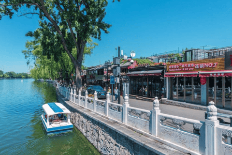 Pekin: Shichahai Hutong Tour taksówką pieszo