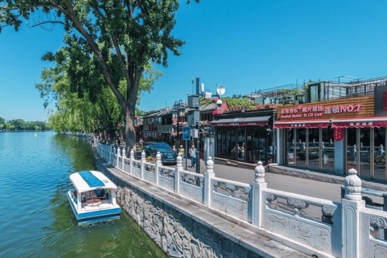 Beijing: Shichahai Hutong Tour per taxi te voet