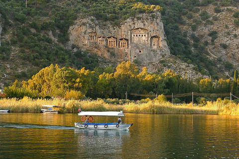 Excursión en barco de un día de Dalyan desde Marmaris