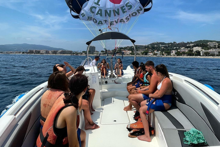 Cannes: Parasailing Experience for Couples, Family & Friends