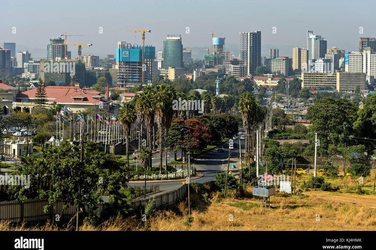 Stadtführung in Addis Abeba.