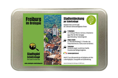 Freiburg im Breisgau: Schnitzeljagd Selbstgeführte Tour