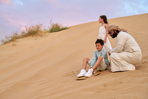 Dubai:Desert Safari,Entertainment Show and Dinner Experience Tour With Premium Seating and Premium Gourmet Buffet