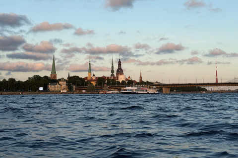 Riga: Kayaking Tour and Relaxing Floating Sauna Experience