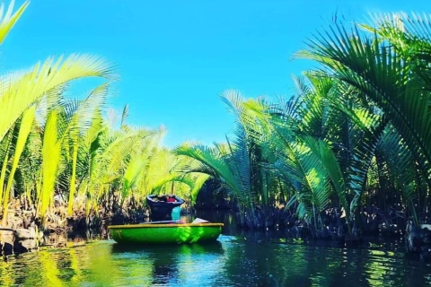 Cam Thanh Eco -Paseo en barco por la ciudad de Hoi An& Suelta la linterna de floresSalida de Hoi An , Regreso a Da Nang