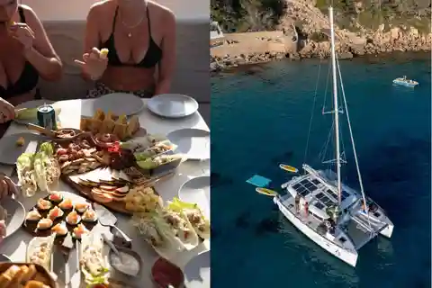 Mallorca: Katamaran Bootstour mit Tapas