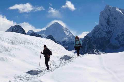 Drie hoge passen Everest Trek