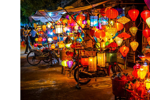 Marble Mounatains -Lady budda- coconut village & Hoi An . Marble & Monkey Mountain, AmPhu Cave & HoiAn by Night