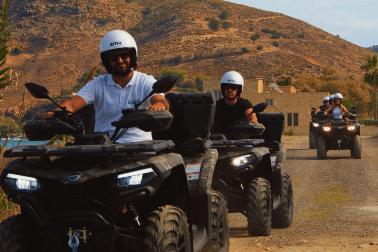 Da Kolymvari: la strada per l'antica Diktyna con il Quad SafariDa Kolymvari: La strada per l'antica Diktyna con il Quad Safari