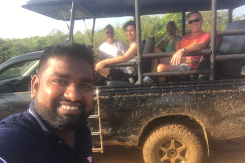 Safari dans le parc national de Yala au départ d&#039;Ella (billets d&#039;entrée + Jeep)