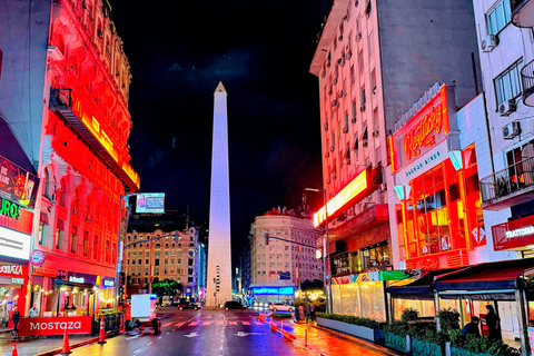 Buenos Aires al anochecer: Una experiencia con las luces de la ciudad y la puesta de sol