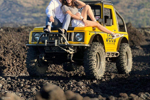 Mount Batur Sunrise Jeep, Black Lava&Hot Spring-all included Hot spring ticket (excluding jeep)