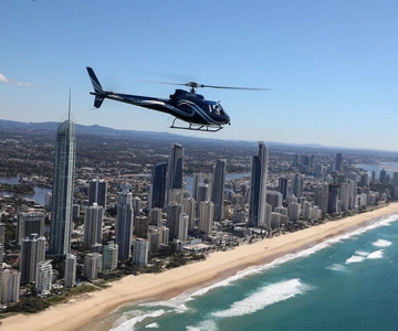 Gold Coast: Coastal City Scenic Helicopter Flight