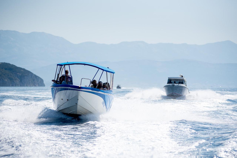 سبليت: جولة بالقارب السريع في البحيرة الزرقاء وتروجير وسولتا