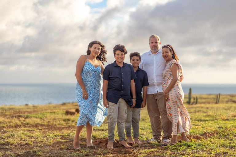 Aruba: Small Family Vacation Photoshoot at the Beach