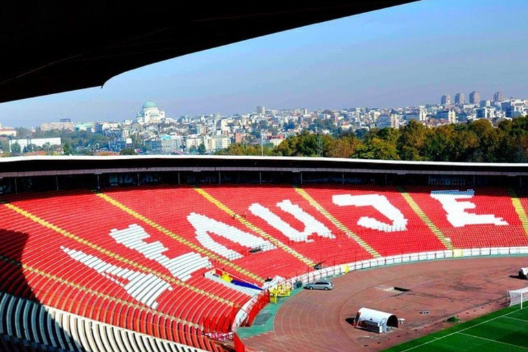 Visita al estadio Estrella Roja-Partizán