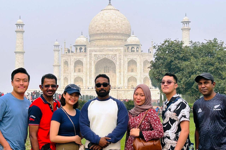 Agra: Skip-the-Line Taj Mahal & Agra Fort Private TourAgra: Taj Mahal & Agra Fort Private Tour ohne Anstehen