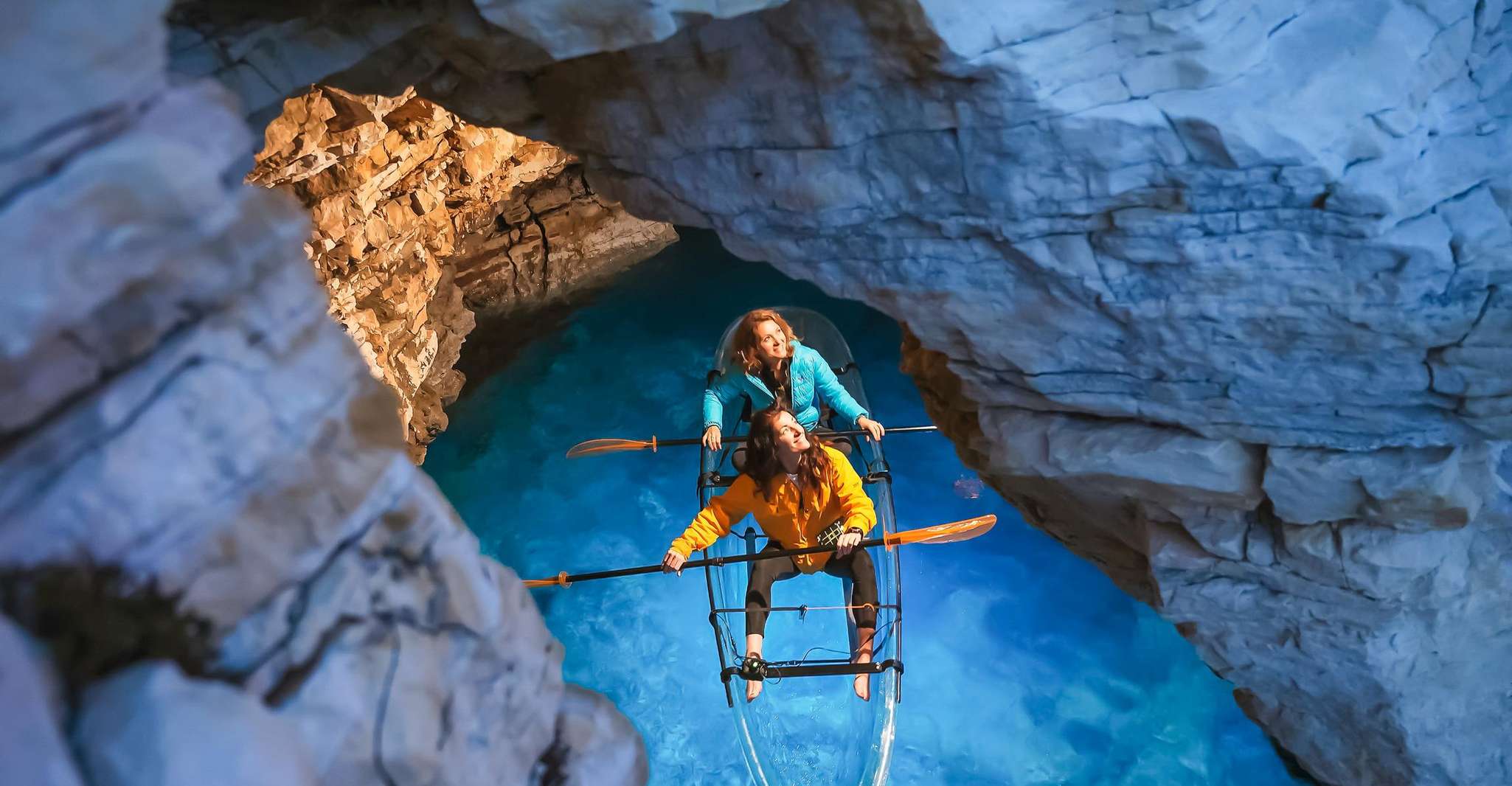 Pula, nachtelijke zeekayaking-tour in transparante kajak - Housity