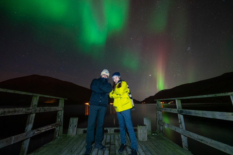 Tromsø:Northern Lights Tour with Photo and Suits.Local Guide Tromsø: Northern Lights Tour with Photos and Warm Suits