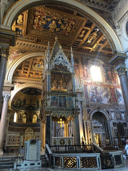 Roma: Tour di un&#039;ora della Basilica di San Giovanni in Laterano e di Piazza di Spagna
