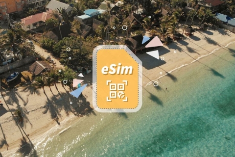 Filippijnen: eSim mobiel data-abonnementDagelijks 2 GB/14 dagen