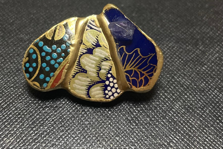 Kanazawa: Kintsugi Hana Jewelry Workshop with Tea Tasting