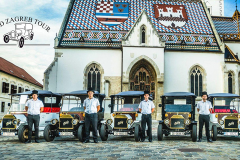 Zagreb: Upper and Lower Towns Guided Tour by Electric Ford