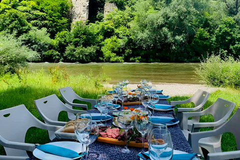 Sofia: Iskar Gorge Waterfall, Monastery, & Wine Picnic Romantic Private Day Tour from Sofia with Hotel Pickup
