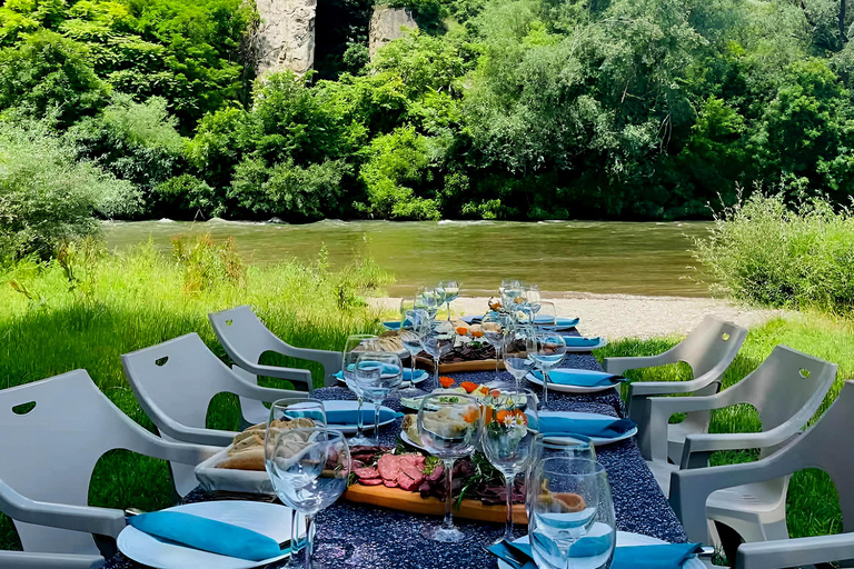 Sofia: Iskar Gorge Waterfall, Monastery, & Wine Picnic Romantic Private Day Tour from Sofia with Hotel Pickup