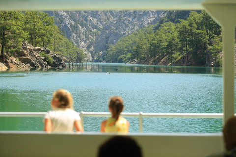 Alanya: Green Canyon Boat Tour with Lunch & Hotel Transfer
