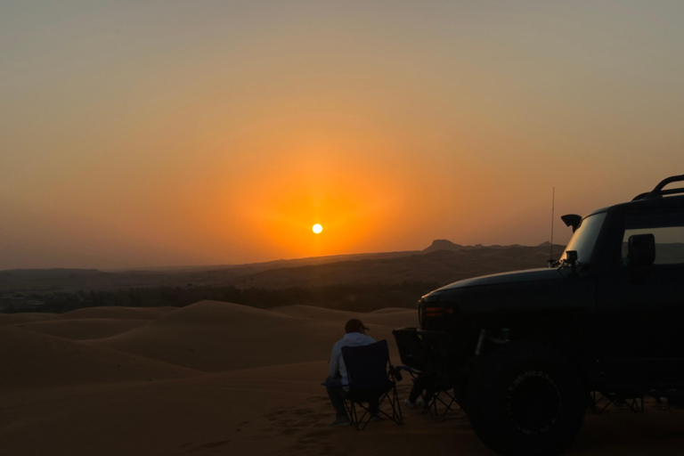Riyadh:Red Sand Dunes camel ride&Quad&Sandboarding Adventure Private Tour with pick up and drop off from your location