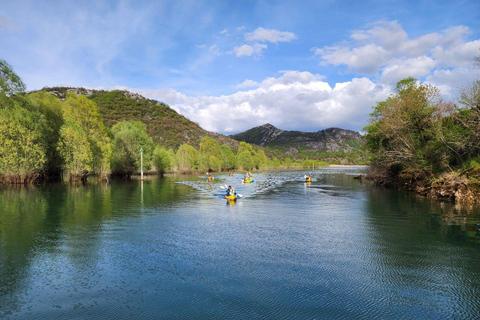 Lake Skadar unique day-long kayaking tour from Budva