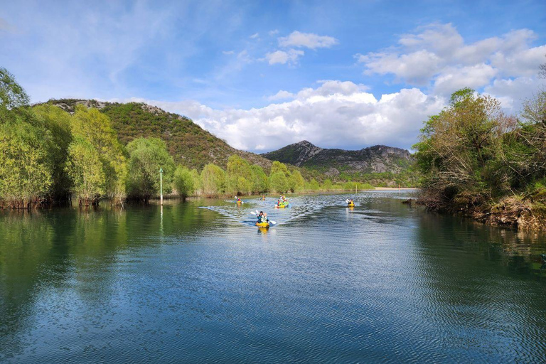 Lake Skadar unique day-long kayaking tour from Budva