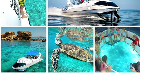 Muscat: Glass-Bottom Snorkeling Trip to Daymaniat w/ Snacks