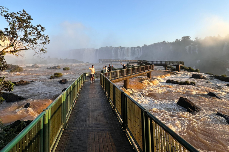 Brazilian Iguassu Falls,Bird park Boat Safari all tickets