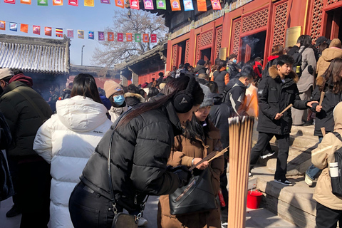 Visite privée à pied de 4 heures du temple de Lama et du hutong