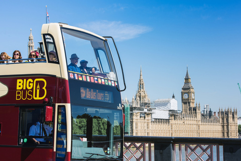 Londres : visite en bus à arrêts multiples à arrêts multiples avec option croisière multipleBus à arrêts multiples à arrêts multiples avec croisière fluviale et visite no