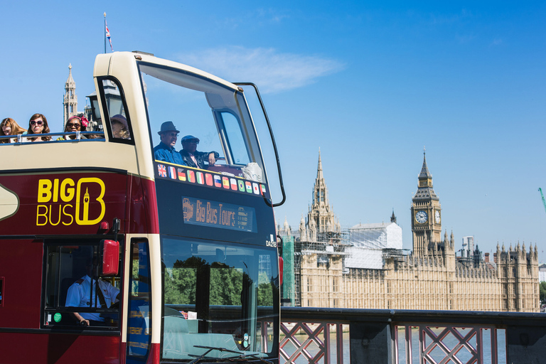 London: Big Bus Hop-on Hop-off Tour and River Cruise 24-Hour Bus with River Cruise