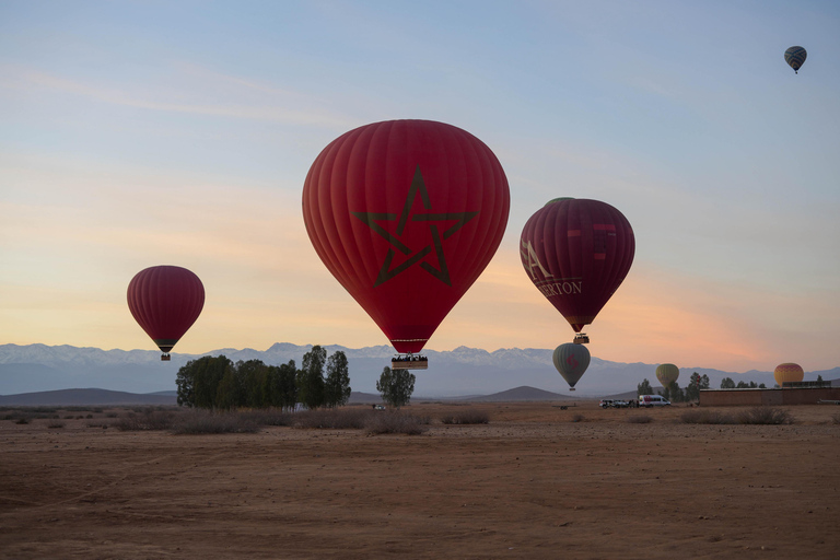 Marrakech: Hot Air Balloon Ride with Breakfast & Transfer