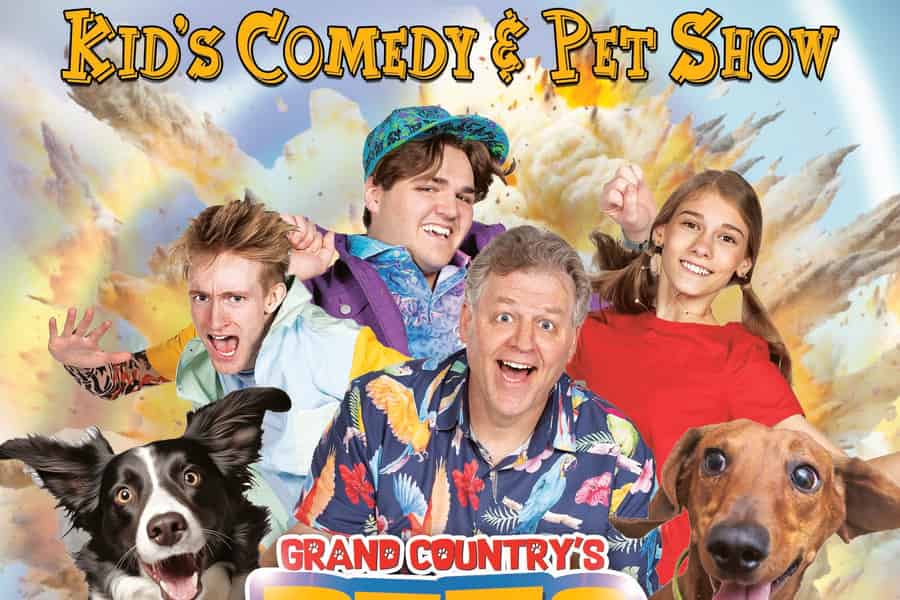 Branson: Pets and Giggles Kid's Comedy Show. Foto: GetYourGuide