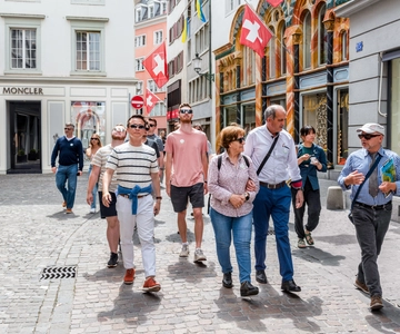 Zürich: City Highlights Tour mit Bus, Seilbahn und Fähre