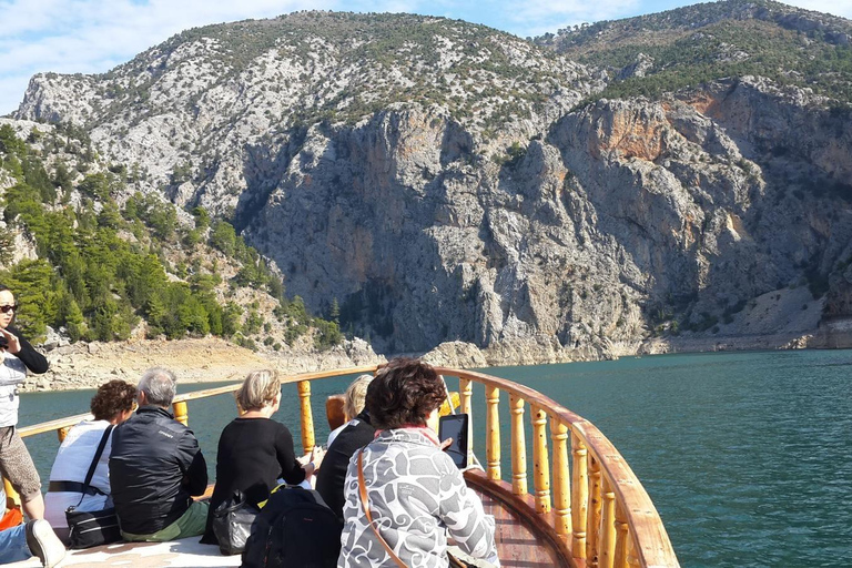 Antalya: Green Canyon Boat Tour with Lunch and Transfers