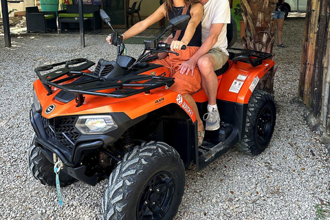 Costa Rica: ATV Adventure with Waterfall and Beach Stops Double ATV