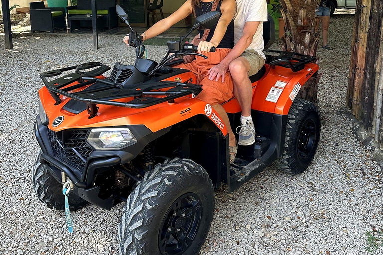 Costa Rica: ATV Adventure with Waterfall and Beach Stops Double ATV
