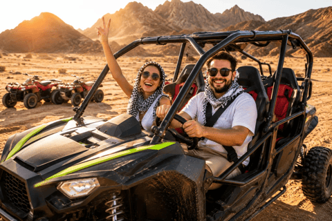 Sharm El-Sheikh: Sunrise ATV & Ras Mohammed Allah Gate Tour 2 Person ( 1 DBL QUAD ) + Allah Gates Entrance