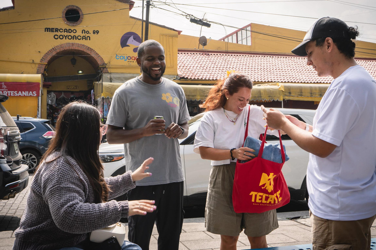 Mexico : visite du marché de Coyoacán avec dégustations gastronomiquesMexico : visite du marché de Coyoacán avec dégustations culinaires